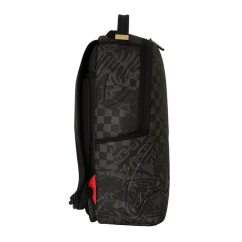 MOCHILA NEGRA 4 AM CHECK SPRAYGROUND